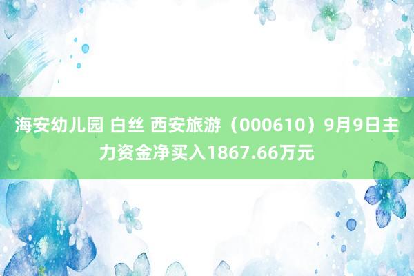 海安幼儿园 白丝 西安旅游（000610）9月9日主力资金净买入1867.66万元