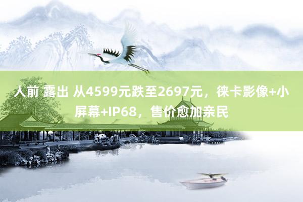 人前 露出 从4599元跌至2697元，徕卡影像+小屏幕+IP68，售价愈加亲民